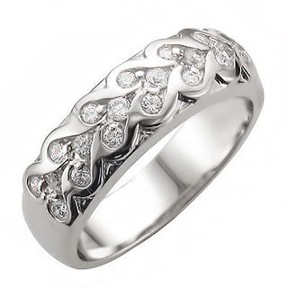 JBRM624 10kt White Gold Engagement Ring Set