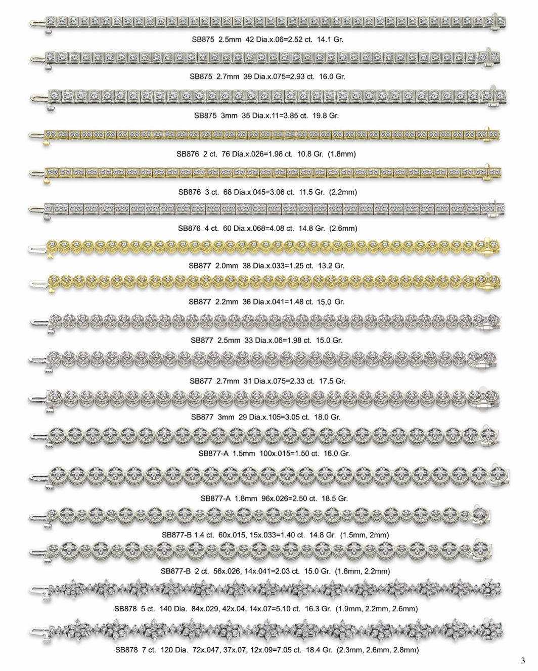 JB01PG2 THERE IS OVER 1668 LADIES BRACELET TO CHOOSE FROM