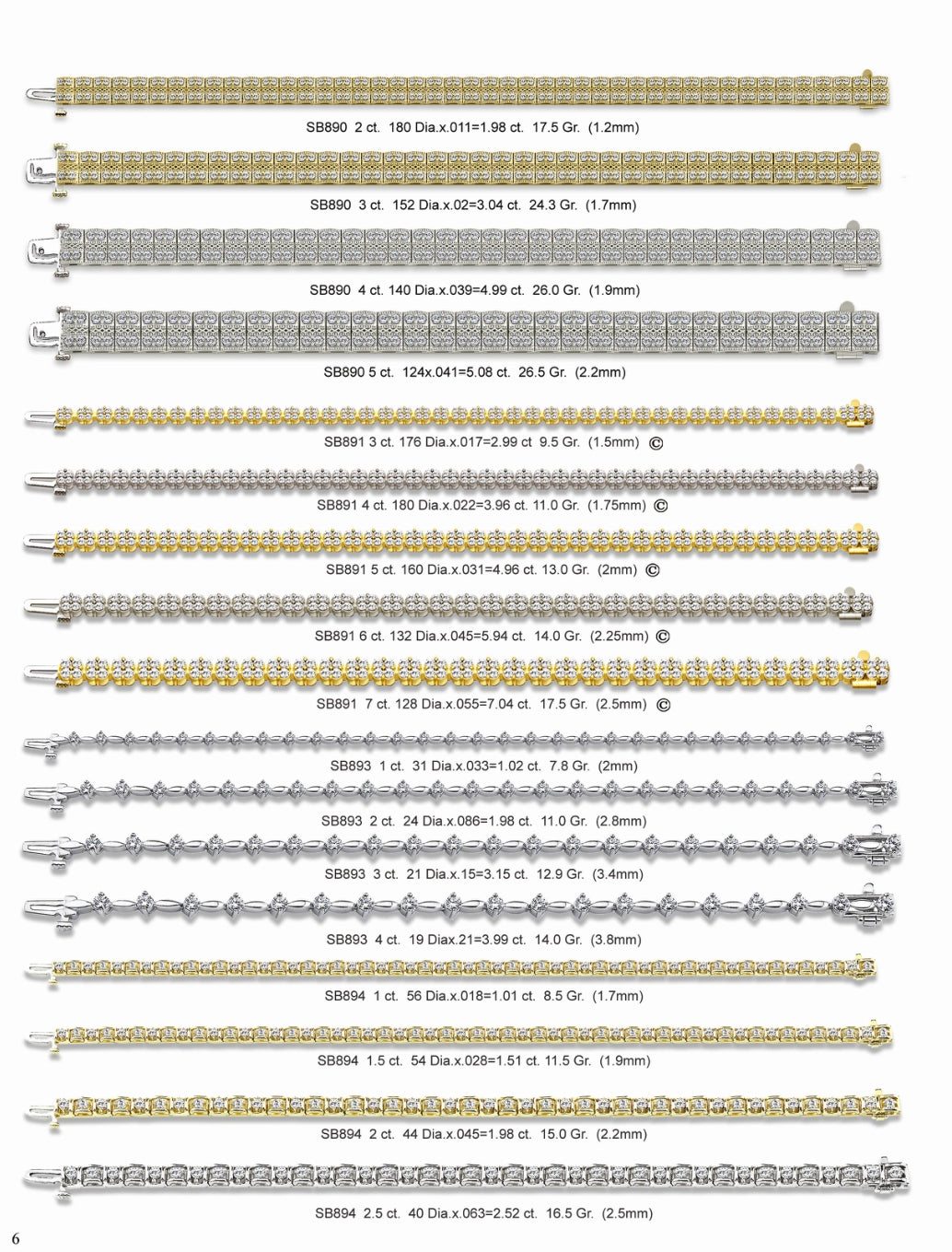 JB01PG2 THERE IS OVER 1668 LADIES BRACELET TO CHOOSE FROM