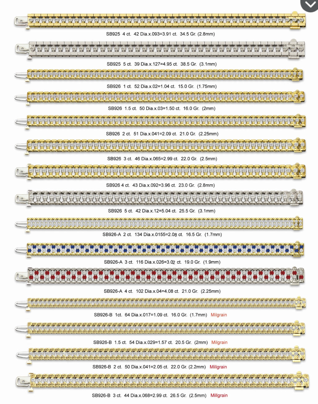 JB01PG2 THERE IS OVER 1668 LADIES BRACELET TO CHOOSE FROM