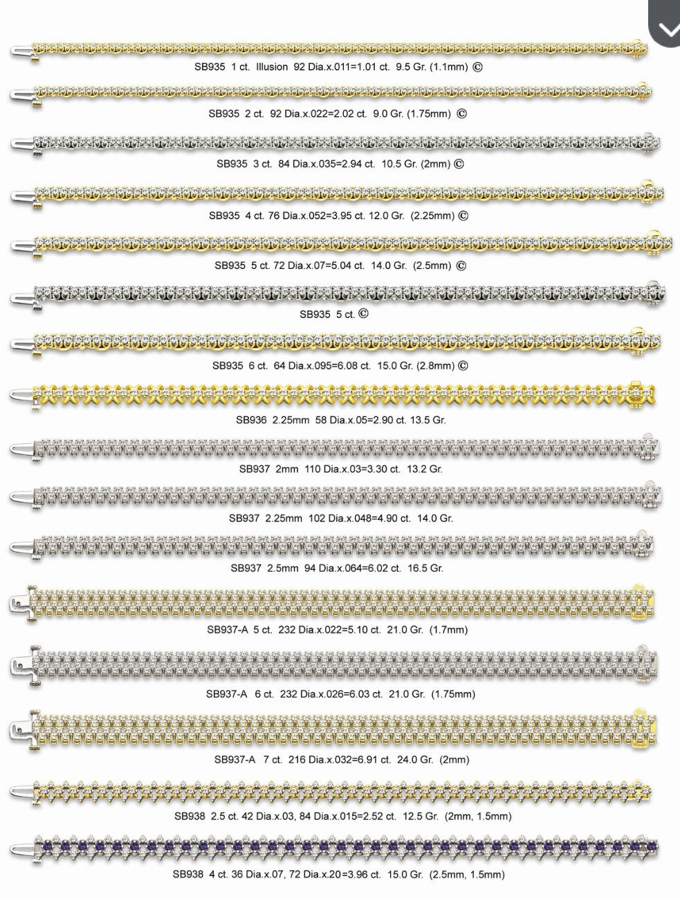 JB01PG2 THERE IS OVER 1668 LADIES BRACELET TO CHOOSE FROM