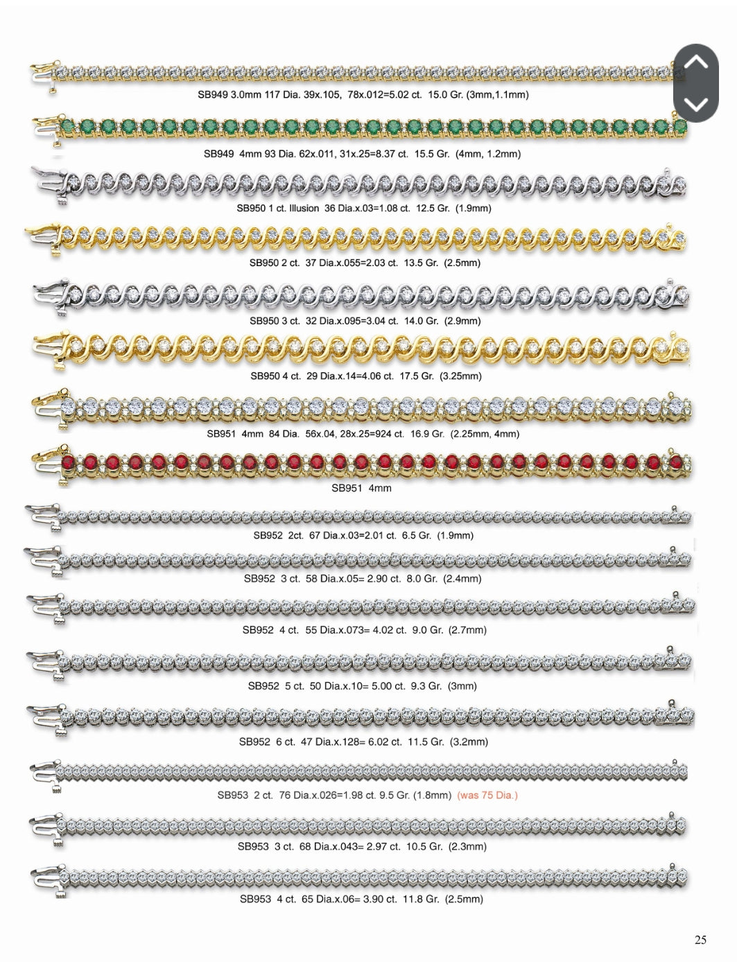 JB01PG2 THERE IS OVER 1668 LADIES BRACELET TO CHOOSE FROM