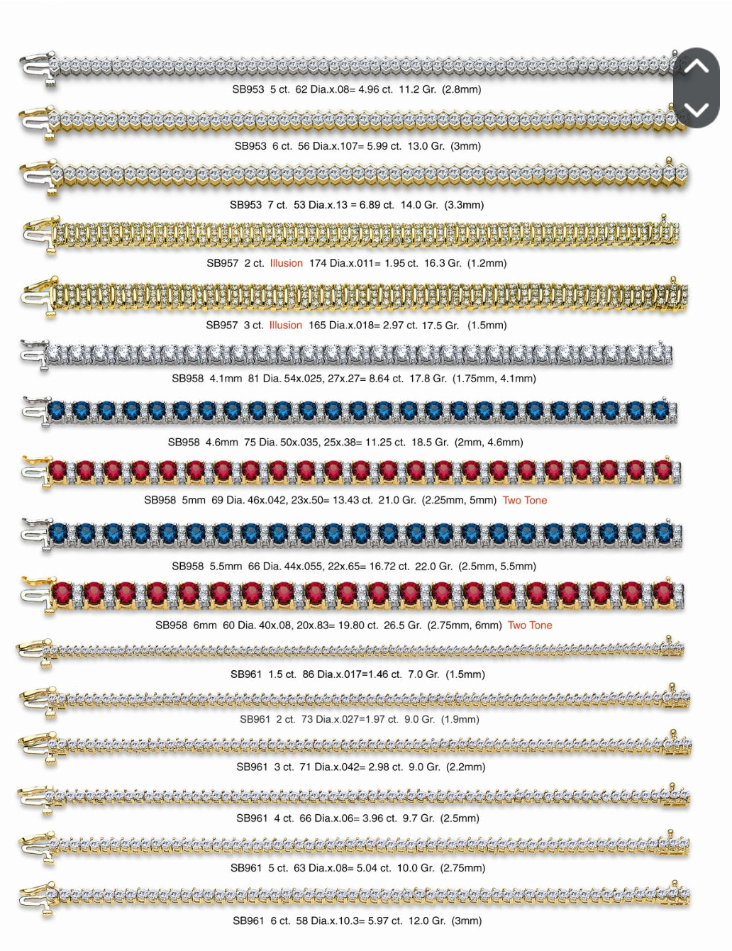 JB01PG2 THERE IS OVER 1668 LADIES BRACELET TO CHOOSE FROM