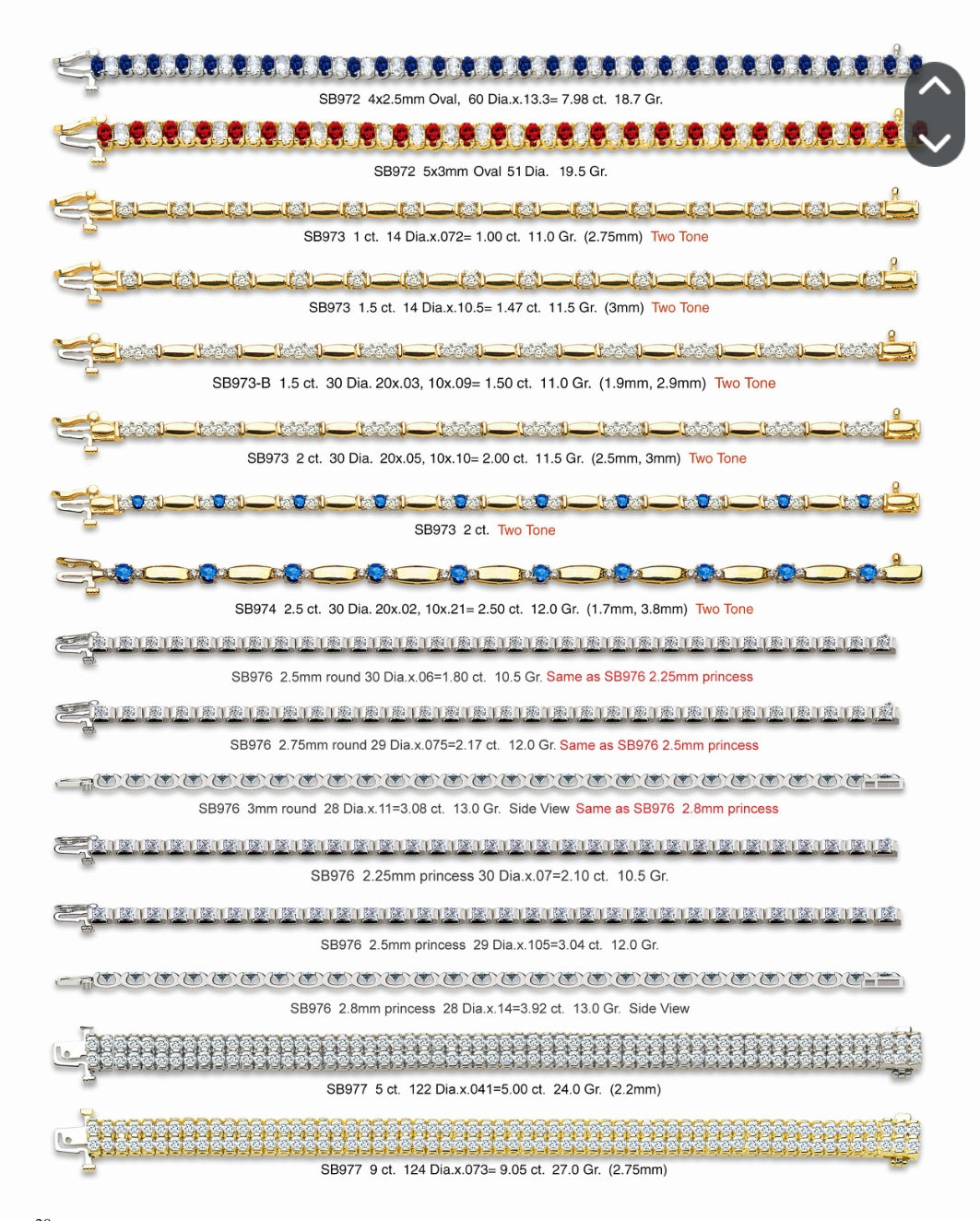 JB01PG2 THERE IS OVER 1668 LADIES BRACELET TO CHOOSE FROM