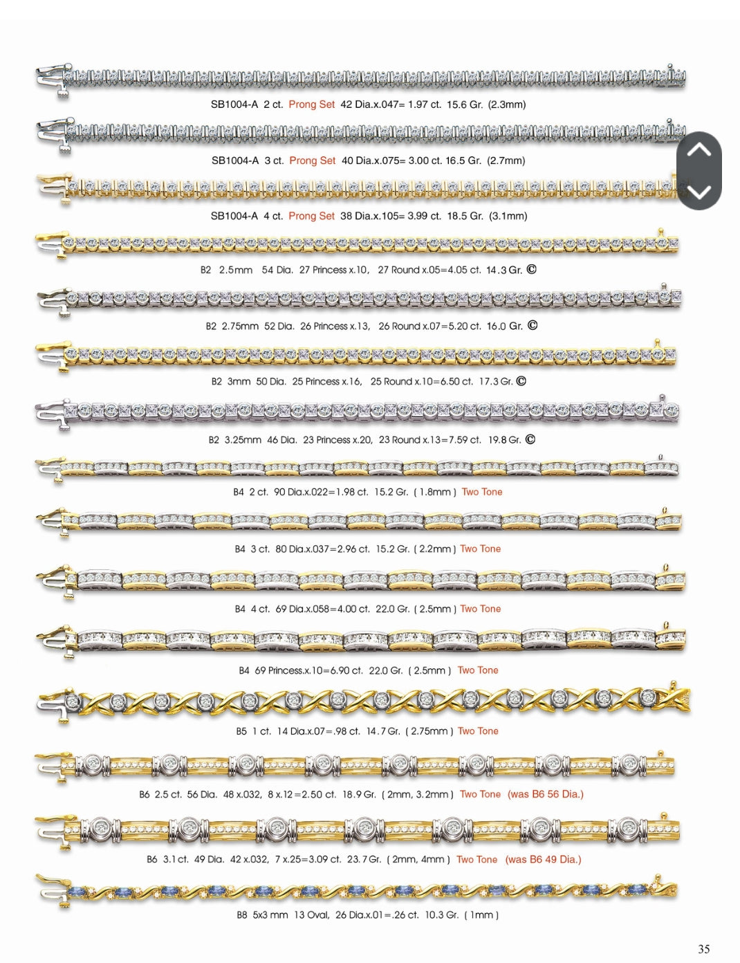 JB01PG2 THERE IS OVER 1668 LADIES BRACELET TO CHOOSE FROM
