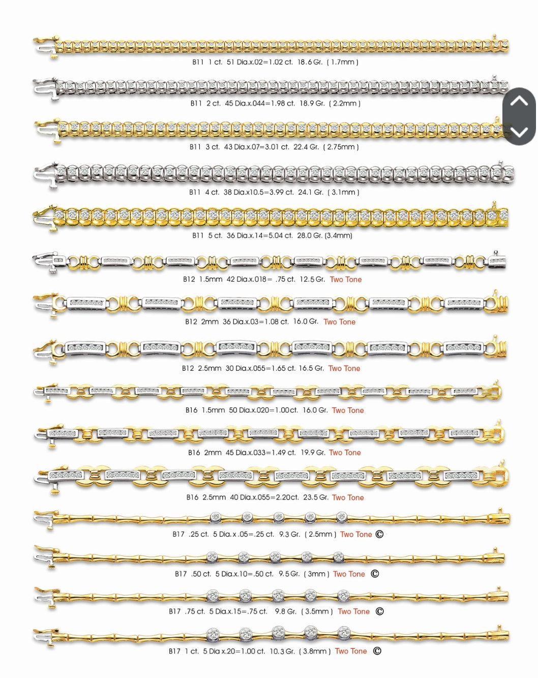 JB01PG2 THERE IS OVER 1668 LADIES BRACELET TO CHOOSE FROM