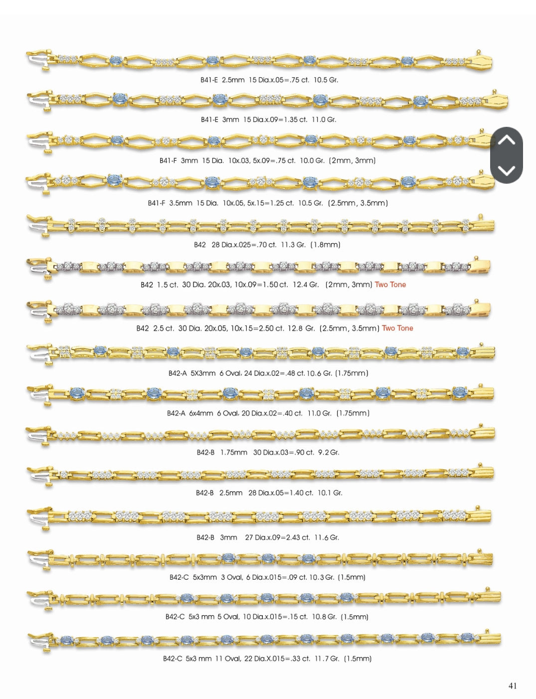 JB01PG2 THERE IS OVER 1668 LADIES BRACELET TO CHOOSE FROM