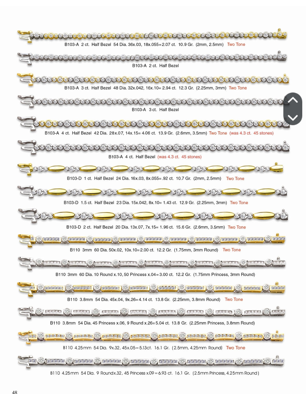 JB01PG2 THERE IS OVER 1668 LADIES BRACELET TO CHOOSE FROM