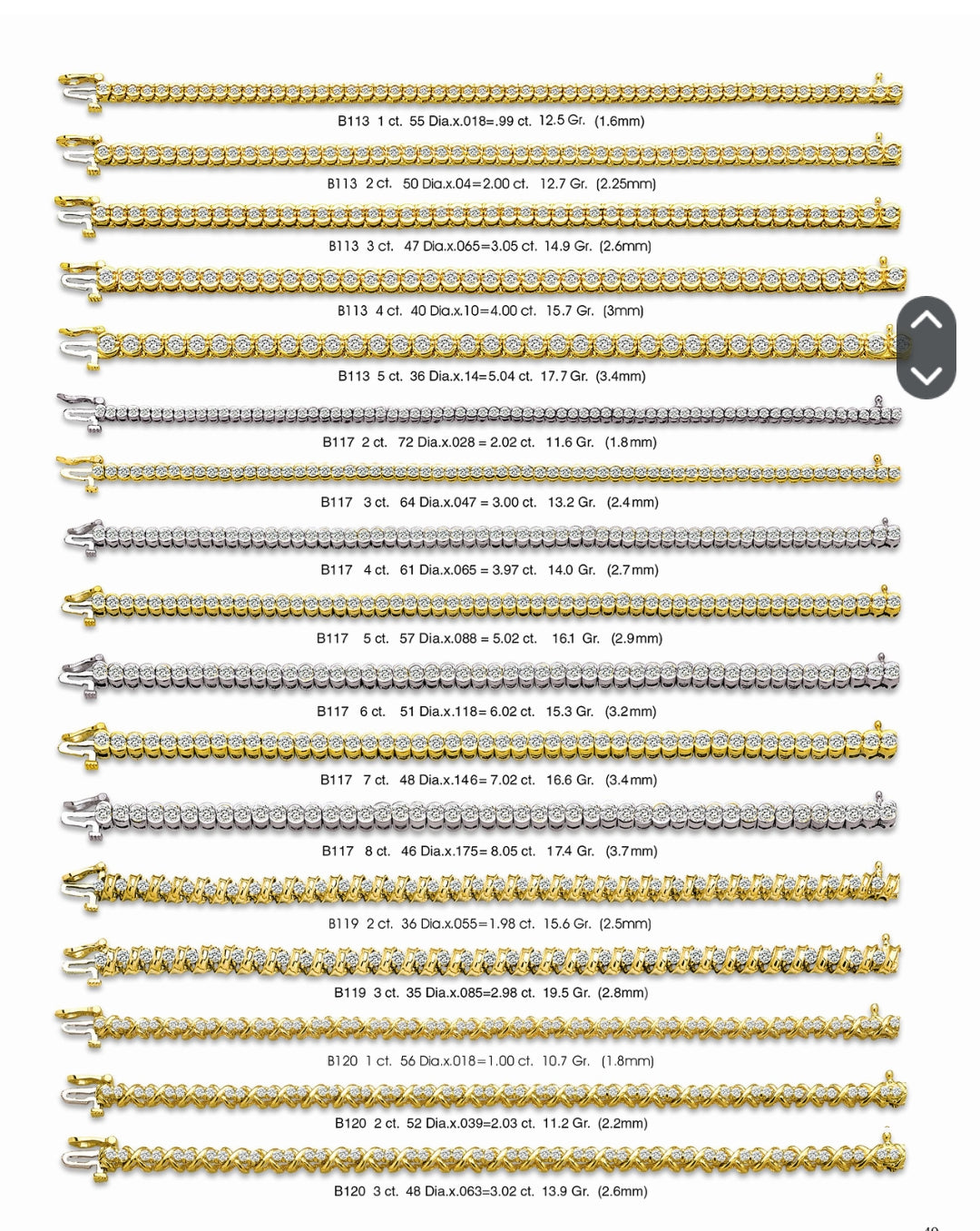 JB01PG2 THERE IS OVER 1668 LADIES BRACELET TO CHOOSE FROM