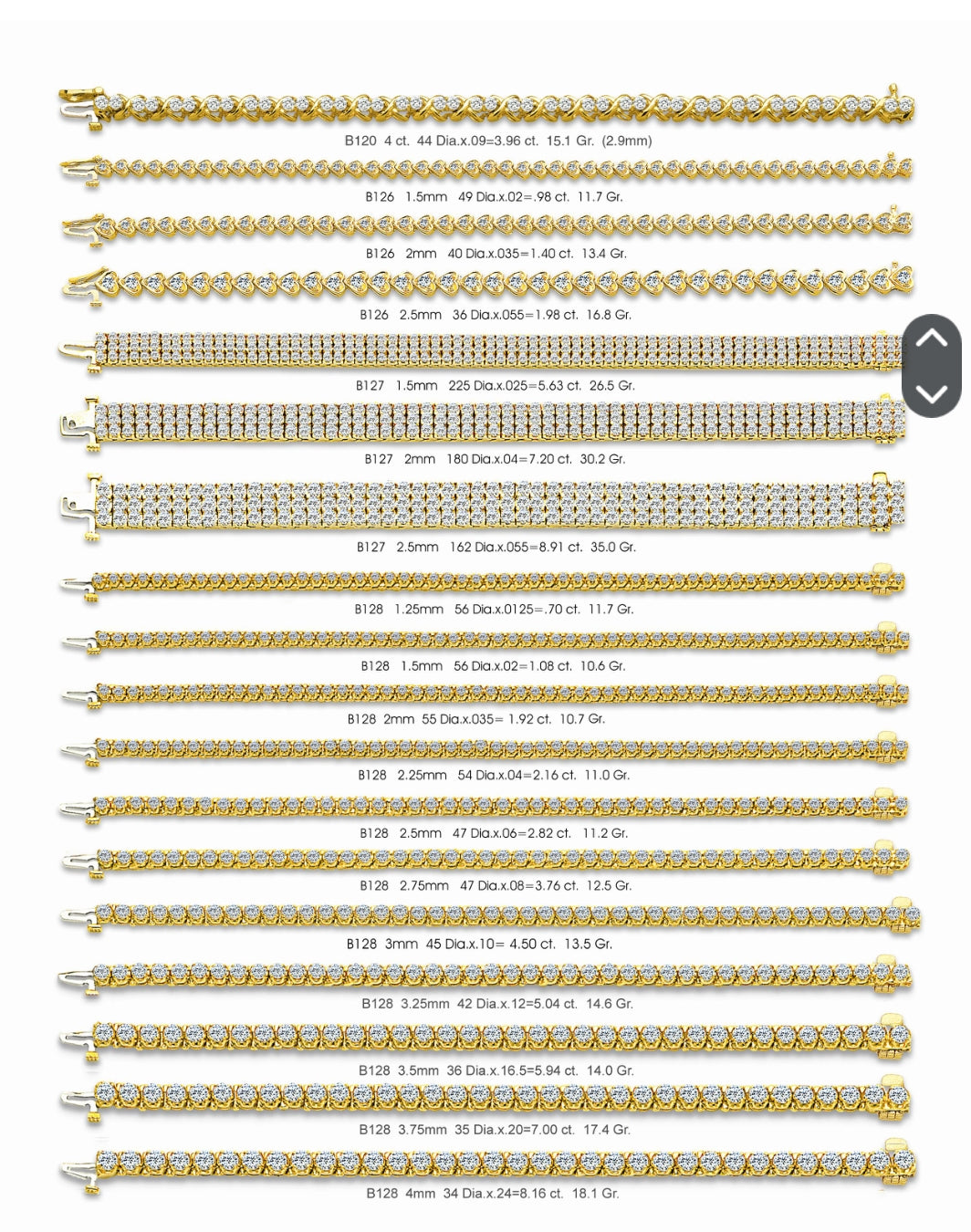 JB01PG2 THERE IS OVER 1668 LADIES BRACELET TO CHOOSE FROM