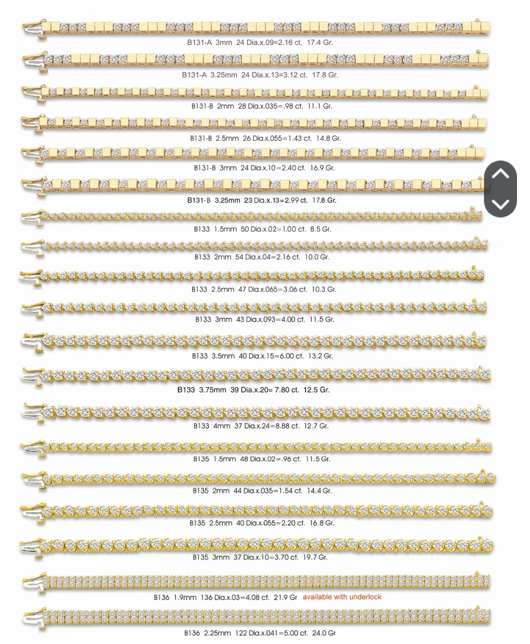 JB01PG2 THERE IS OVER 1668 LADIES BRACELET TO CHOOSE FROM