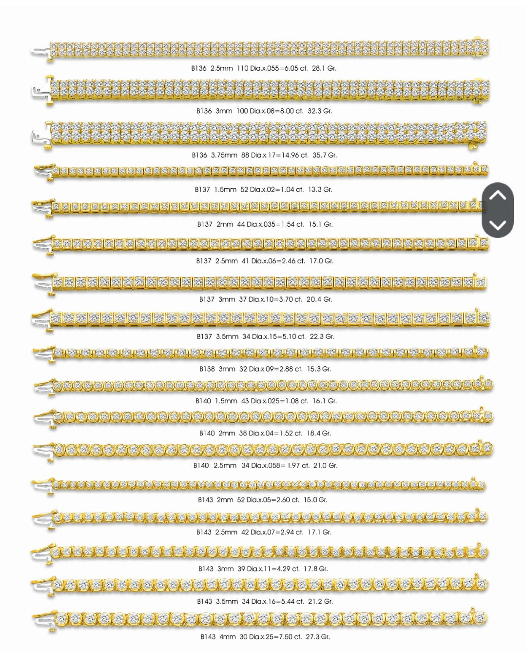 JB01PG2 THERE IS OVER 1668 LADIES BRACELET TO CHOOSE FROM