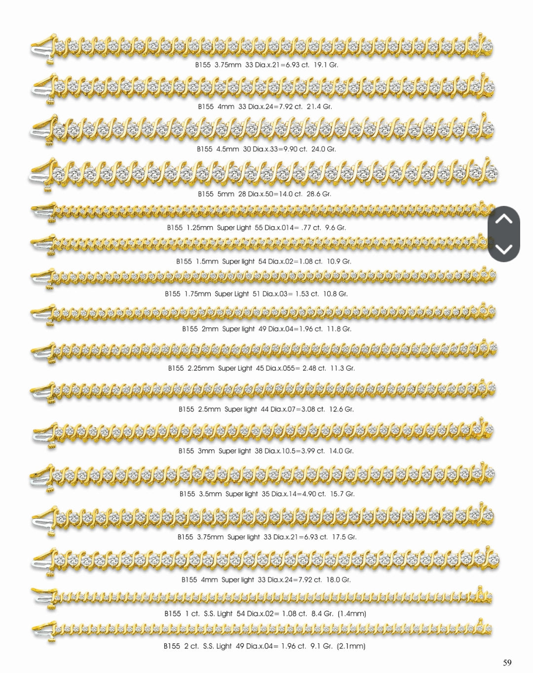 JB01PG2 THERE IS OVER 1668 LADIES BRACELET TO CHOOSE FROM