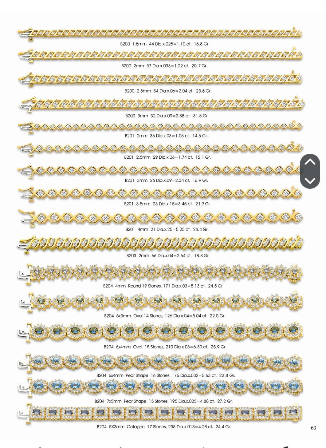 JB01PG2 THERE IS OVER 1668 LADIES BRACELET TO CHOOSE FROM
