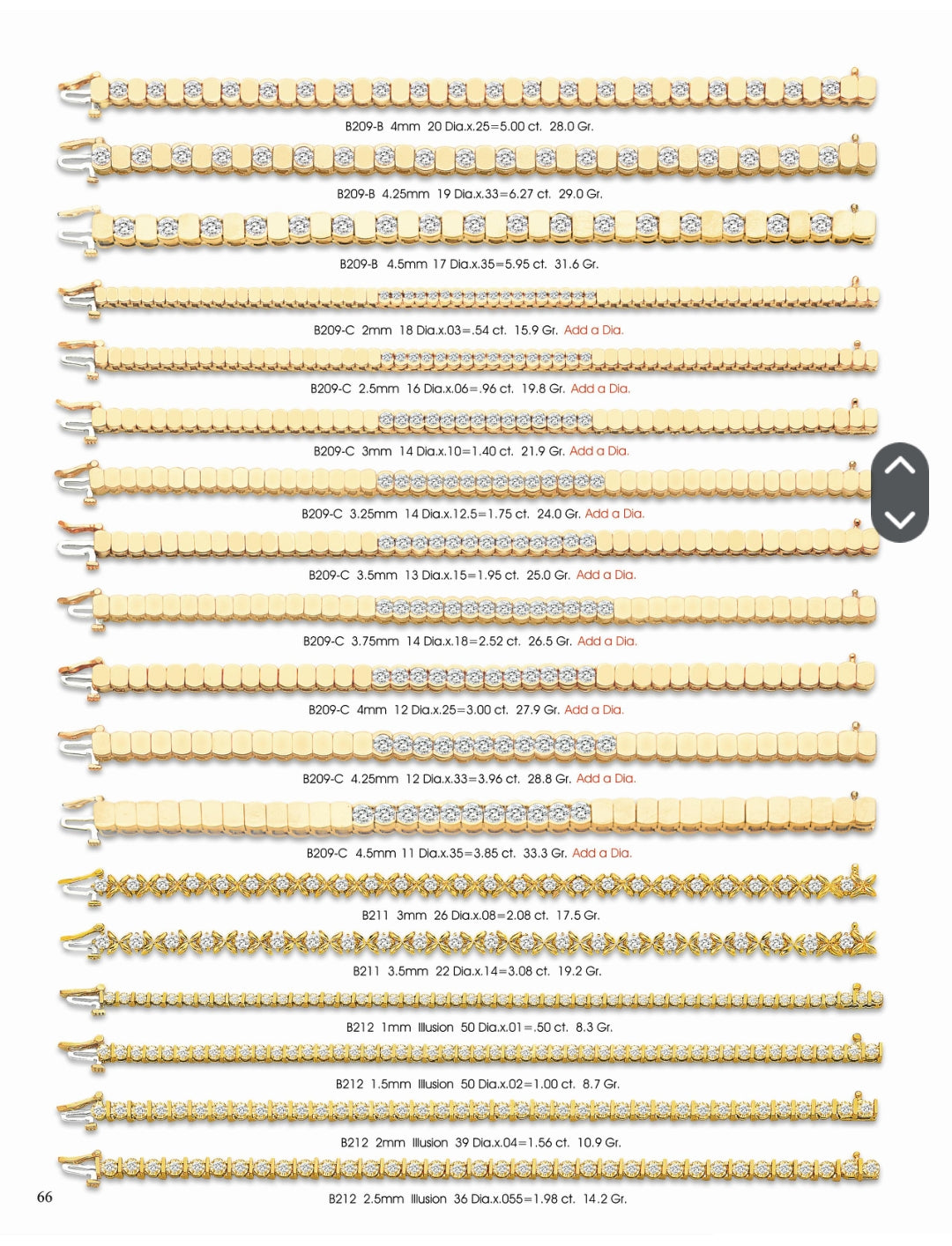 JB01PG2 THERE IS OVER 1668 LADIES BRACELET TO CHOOSE FROM