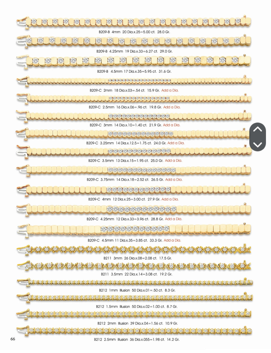 JB01PG2 THERE IS OVER 1668 LADIES BRACELET TO CHOOSE FROM