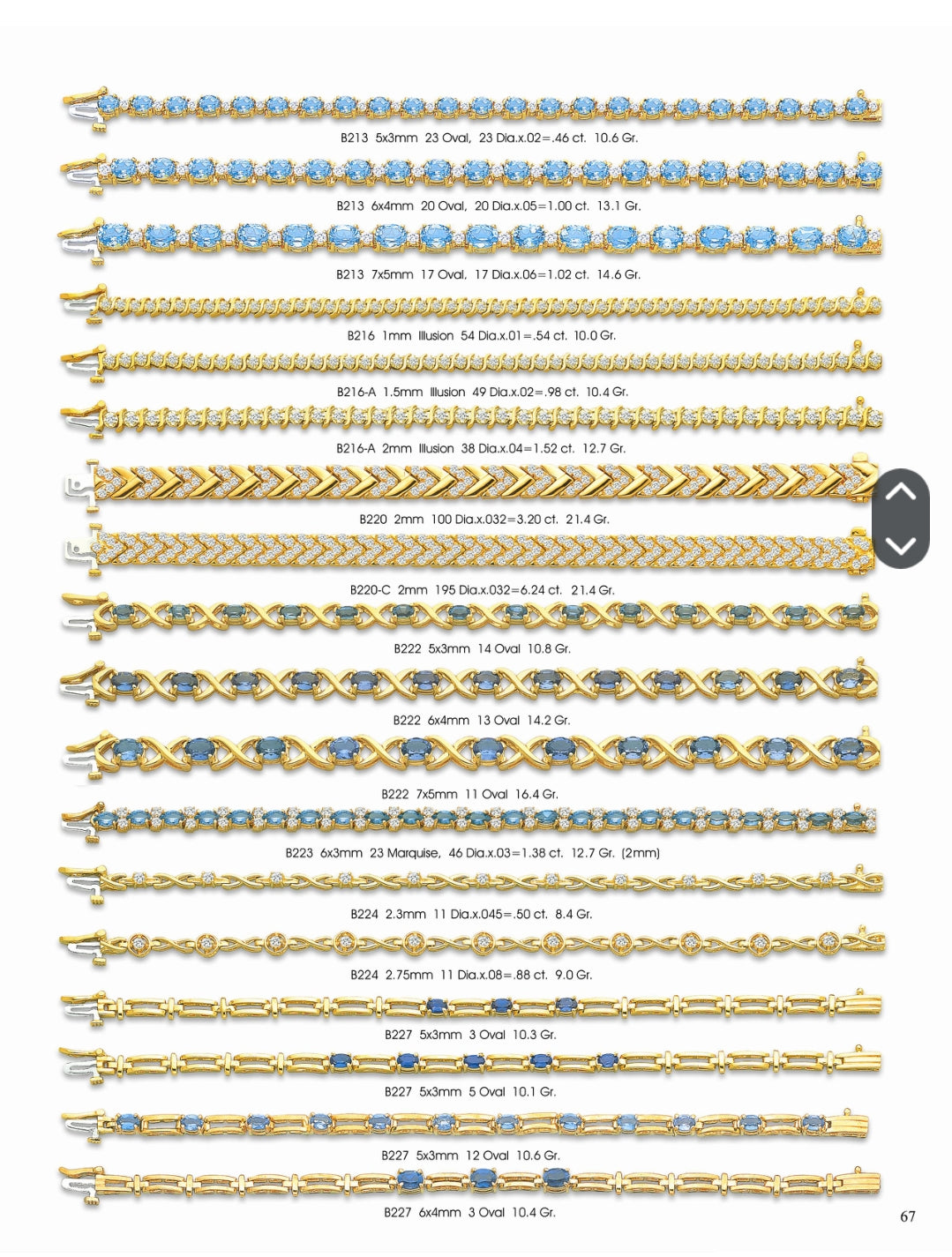 JB01PG2 THERE IS OVER 1668 LADIES BRACELET TO CHOOSE FROM
