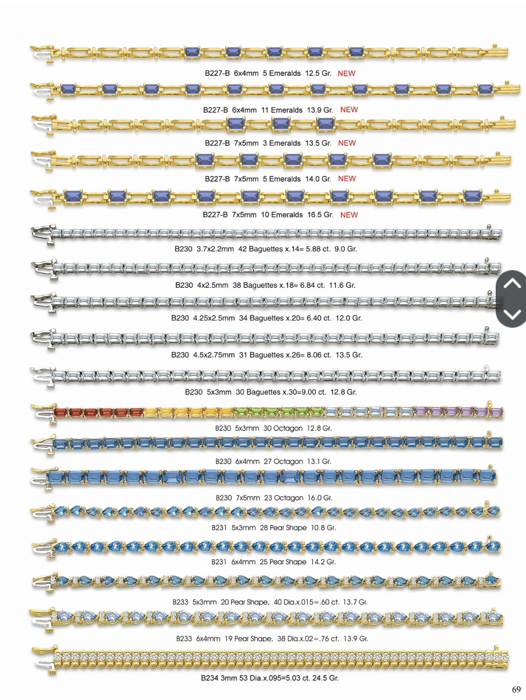 JB01PG2 THERE IS OVER 1668 LADIES BRACELET TO CHOOSE FROM