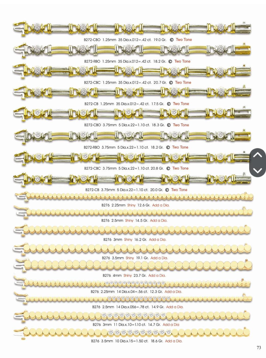JB01PG2 THERE IS OVER 1668 LADIES BRACELET TO CHOOSE FROM