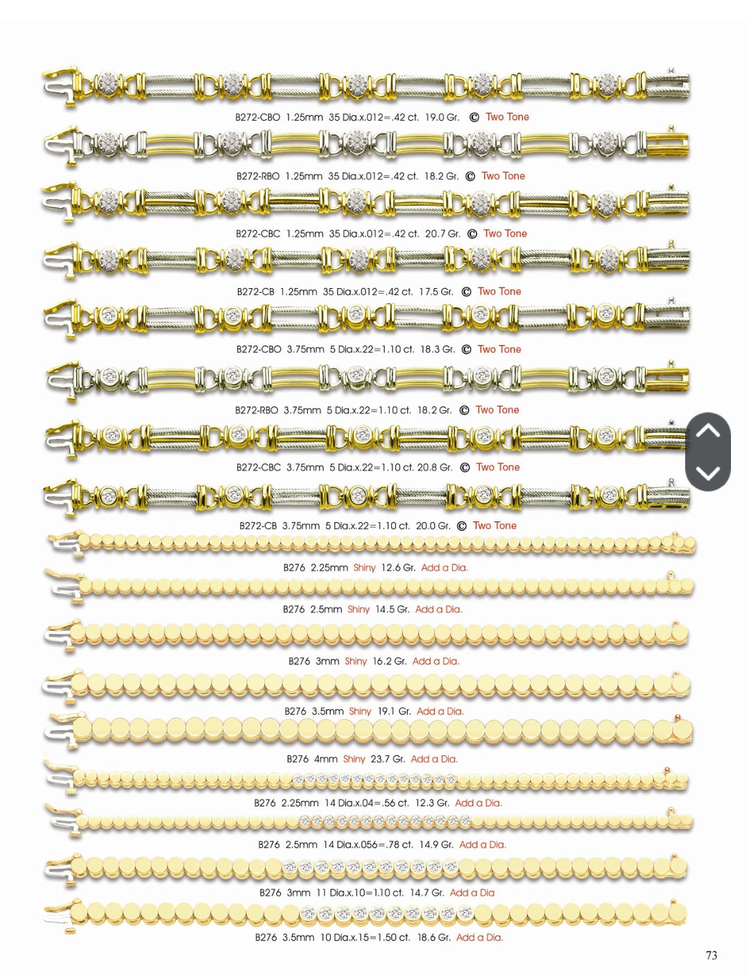 JB01PG2 THERE IS OVER 1668 LADIES BRACELET TO CHOOSE FROM