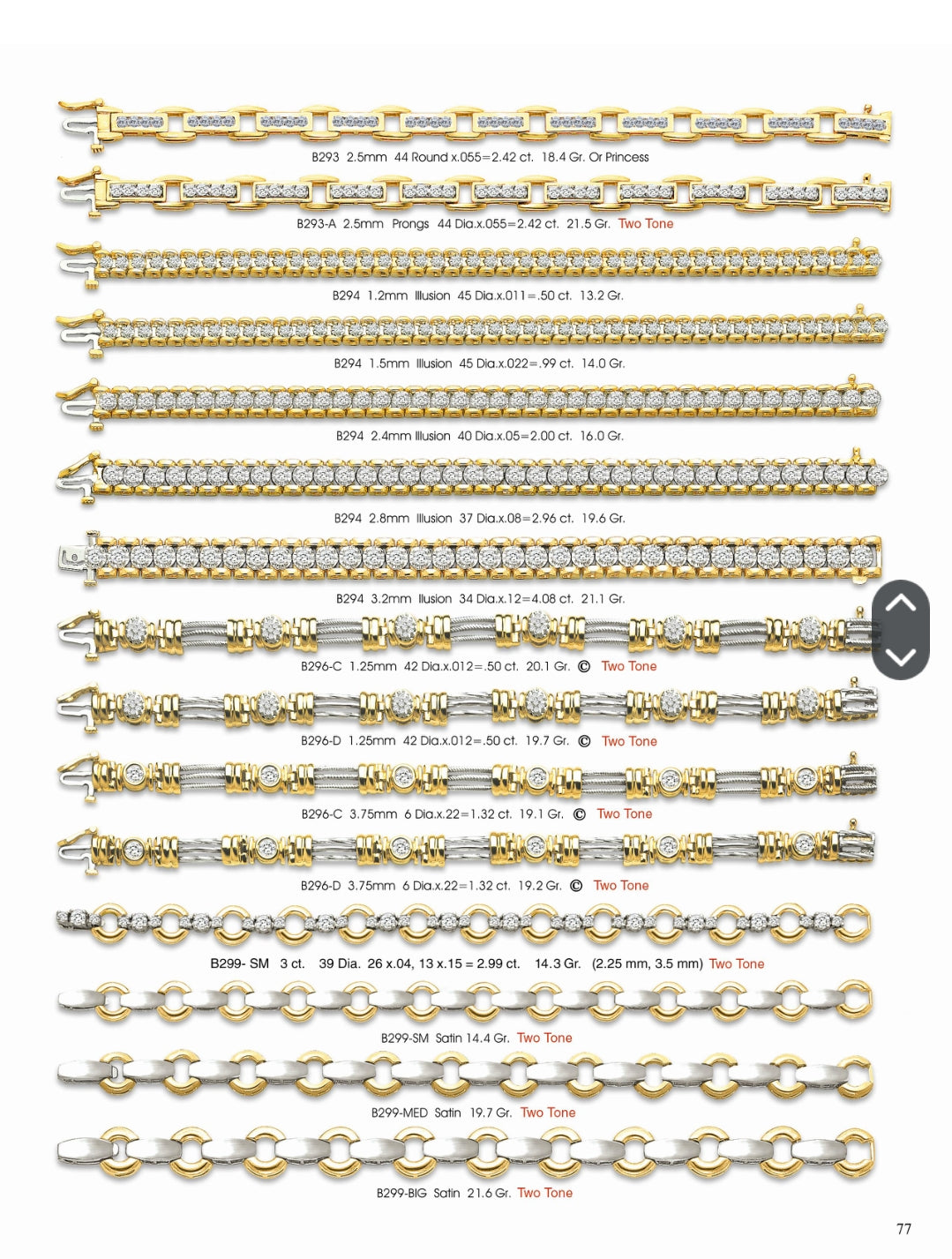 JB01PG2 THERE IS OVER 1668 LADIES BRACELET TO CHOOSE FROM