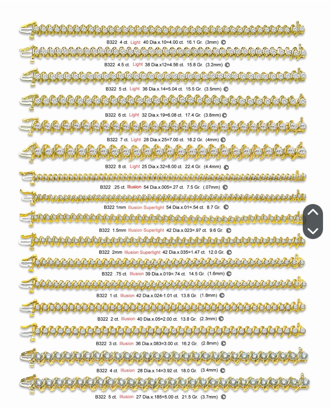JB01PG2 THERE IS OVER 1668 LADIES BRACELET TO CHOOSE FROM
