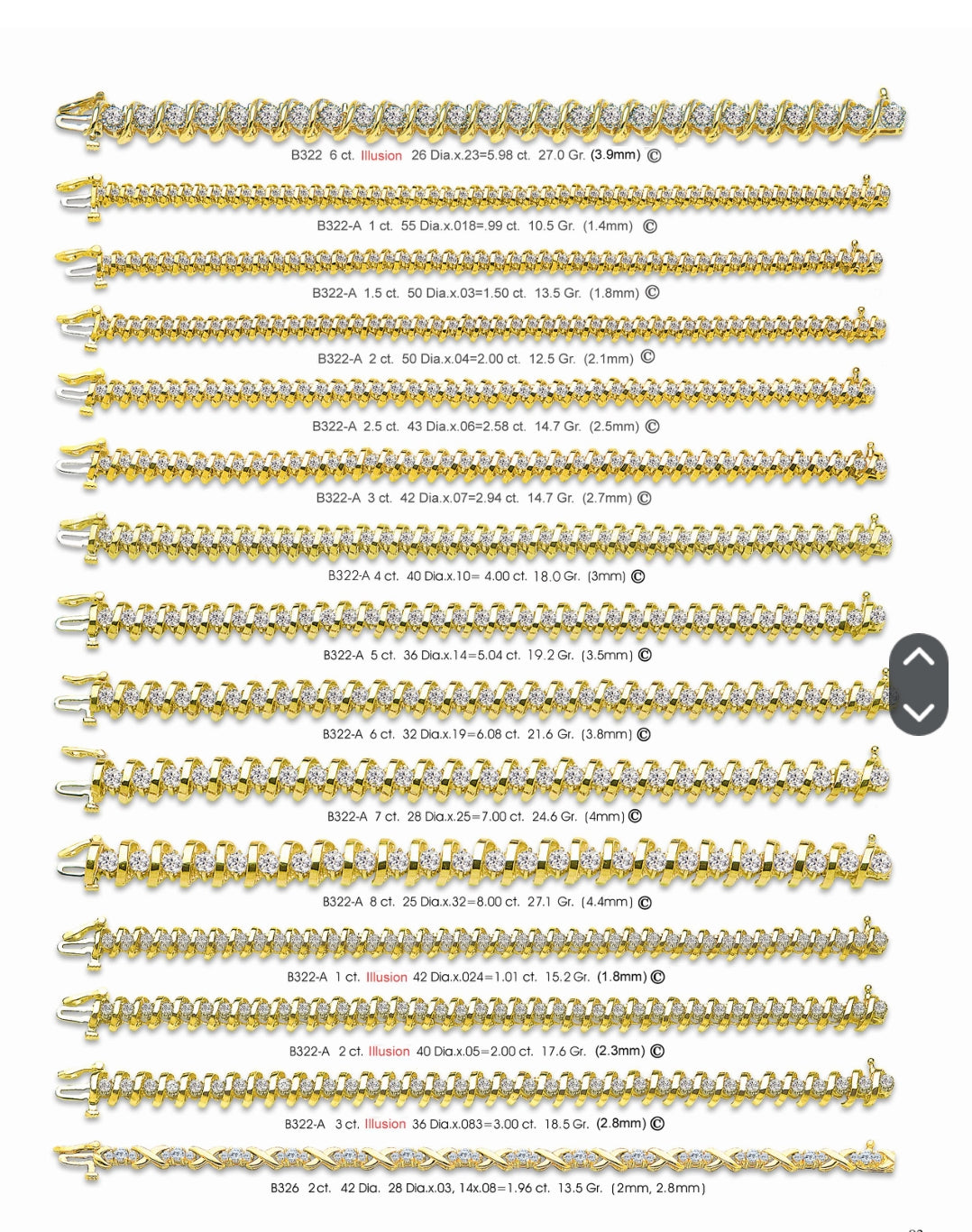 JB01PG2 THERE IS OVER 1668 LADIES BRACELET TO CHOOSE FROM
