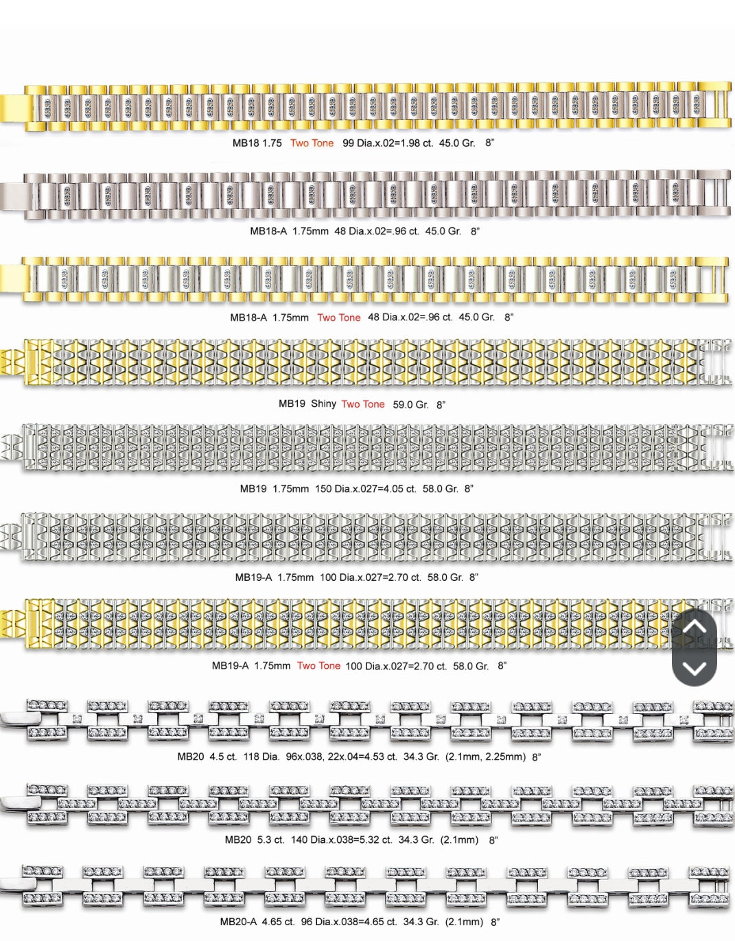 JB01PG2 THERE IS OVER 1668 LADIES BRACELET TO CHOOSE FROM