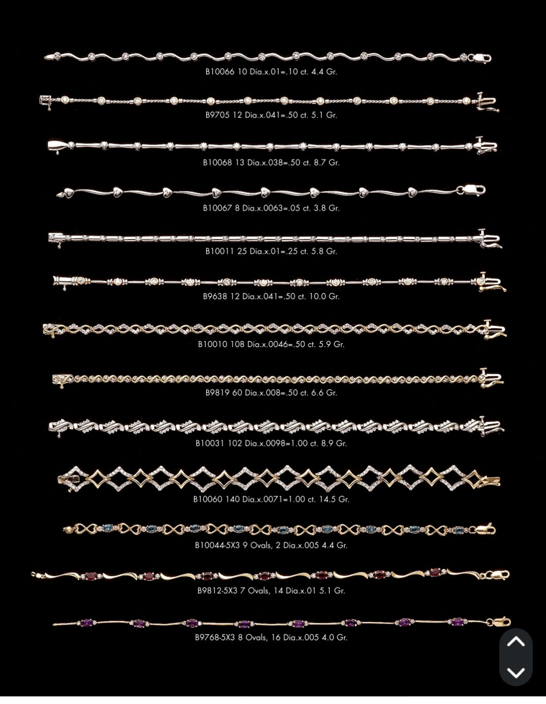 JB01PG2 THERE IS OVER 1668 LADIES BRACELET TO CHOOSE FROM