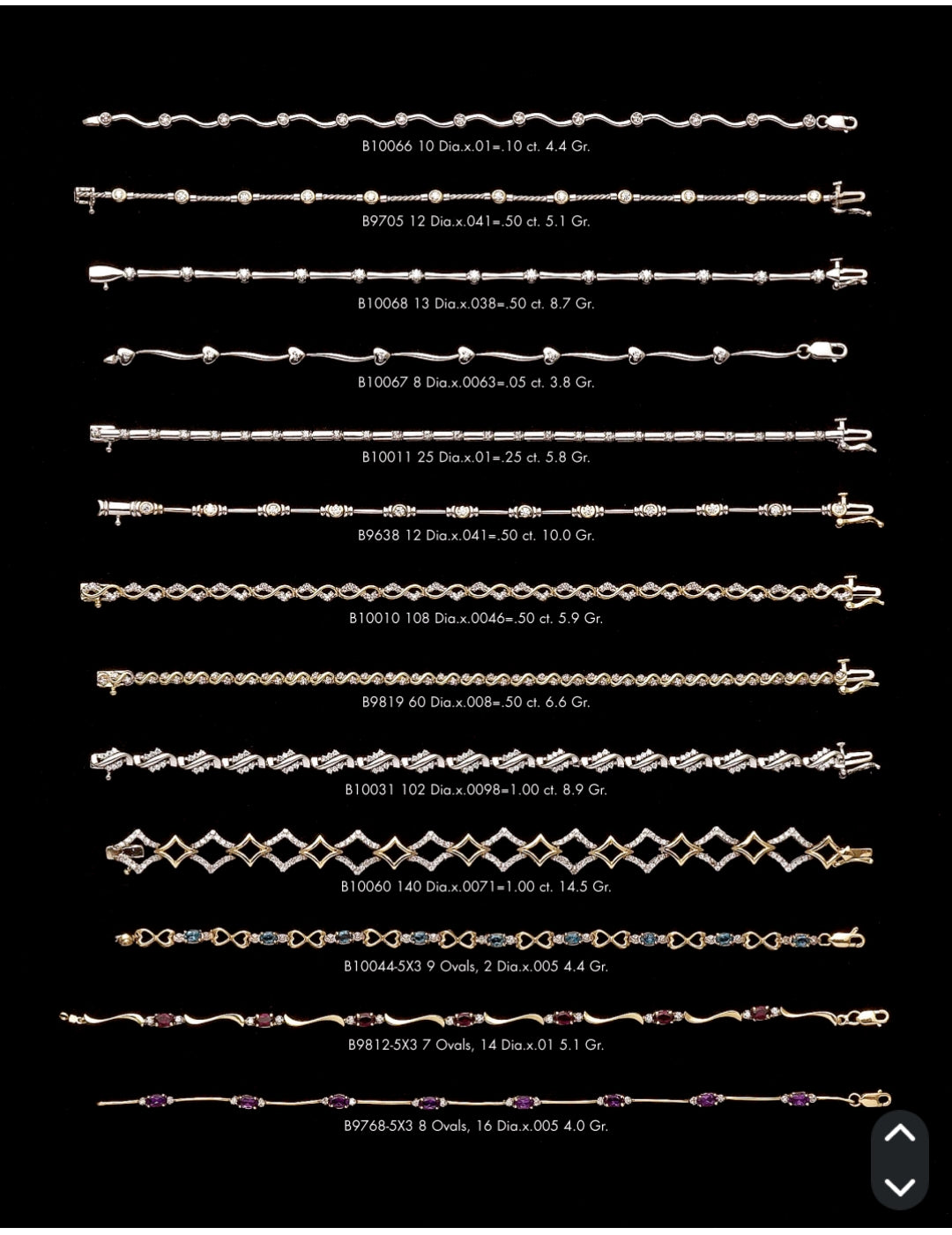 JB01PG2 THERE IS OVER 1668 LADIES BRACELET TO CHOOSE FROM