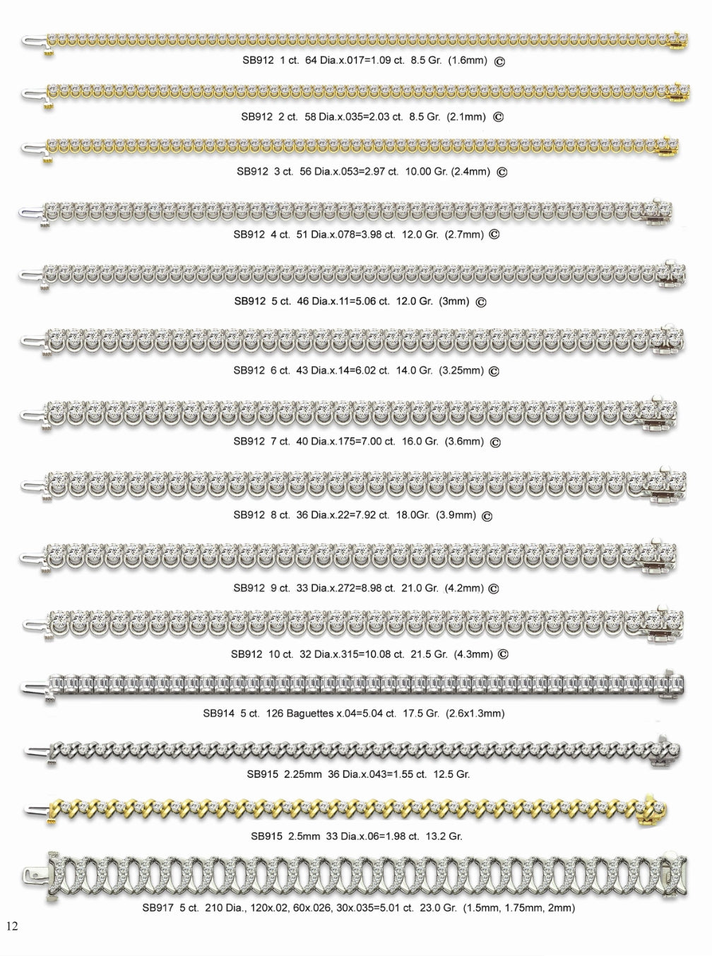 JB01PG2 THERE IS OVER 1668 LADIES BRACELET TO CHOOSE FROM