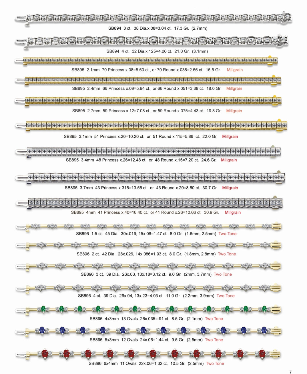 JB01PG2 THERE IS OVER 1668 LADIES BRACELET TO CHOOSE FROM