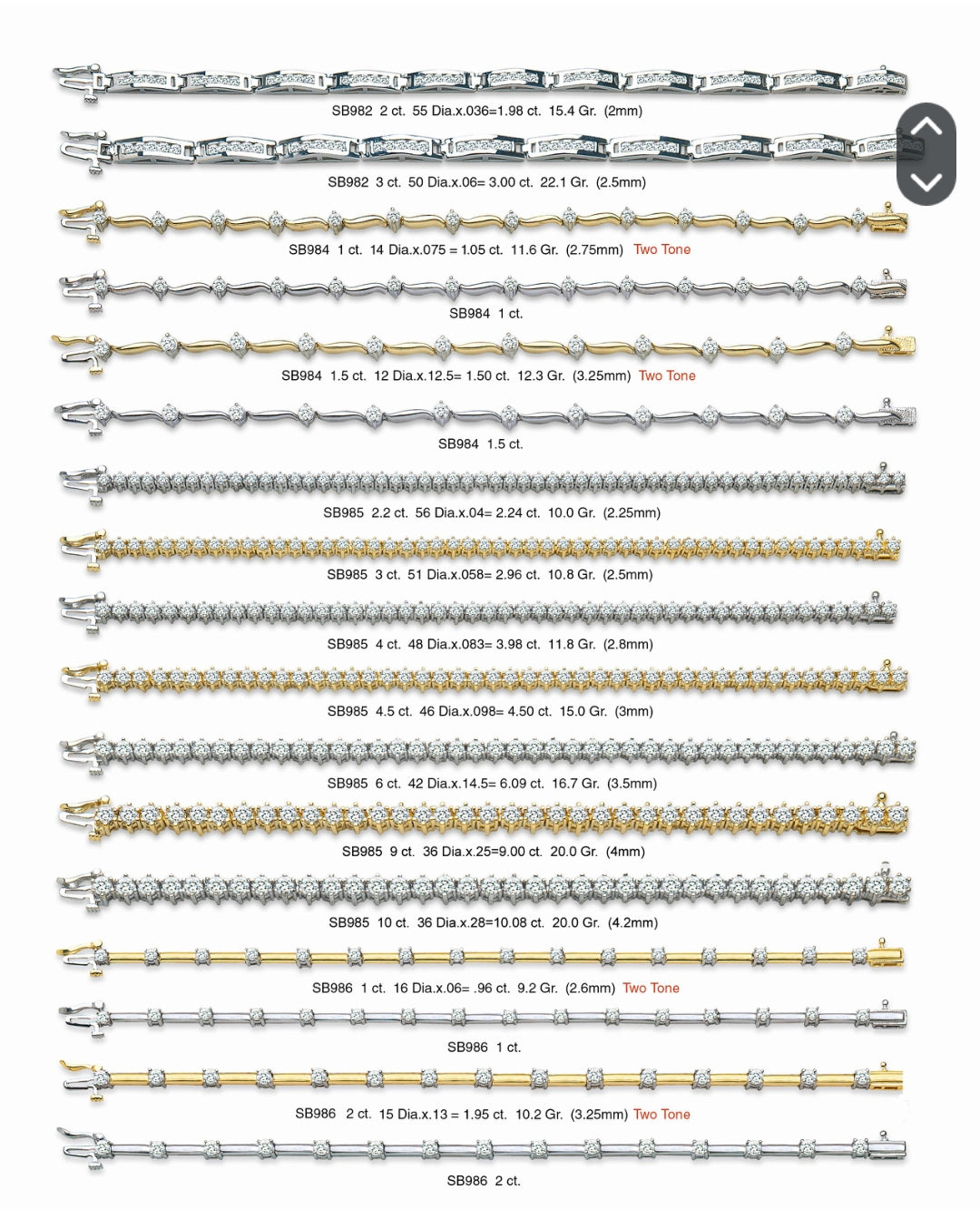 JB01PG2 THERE IS OVER 1668 LADIES BRACELET TO CHOOSE FROM