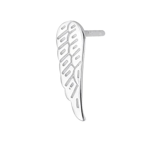 JB:SEP358 Silver Wing Earrings