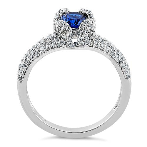 sterling-silver-lavish-oval-cut-blue-spinel-cz-ring