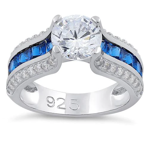 JB4:SRZ5480 All Sterling Silver Round & Princes Cut C – JB