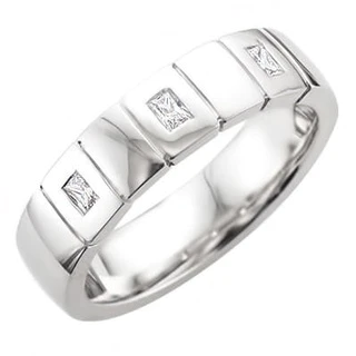 JBRM2020 10kt White Gold Wedding Band