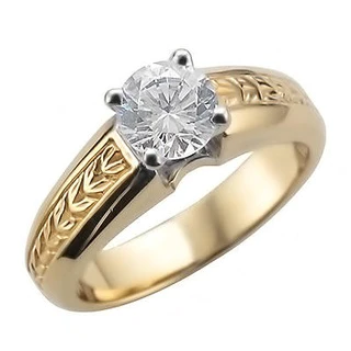 JBRM2022 10kt Yellow Gold Engagement Ring