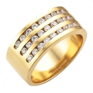 JBRM2027 10kt White Weddings Band