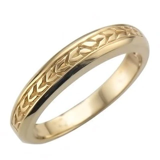 JBRM2031 10kt Yellow Gold Wedding Band