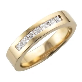 JBRM2034 10kt Yellow Wedding Band