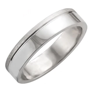 JBRM2035 10kt White Gold Wedding Band