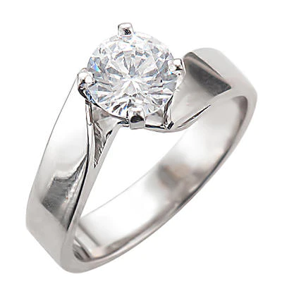 JBRM210 10kt White Gold Engagement Ring Set