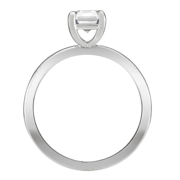 JBRM1065 10kt White Gold Engagement Ring