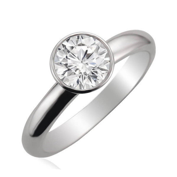 JBRM900 10kt White Gold Engagement Ring