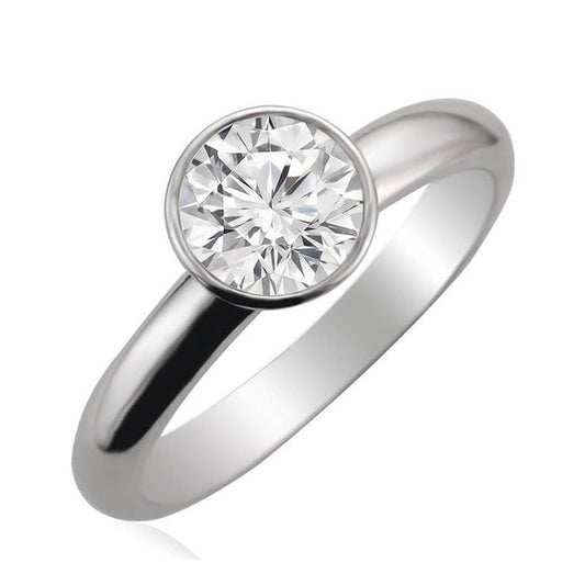 JBRM900 10kt White Gold Engagement Ring