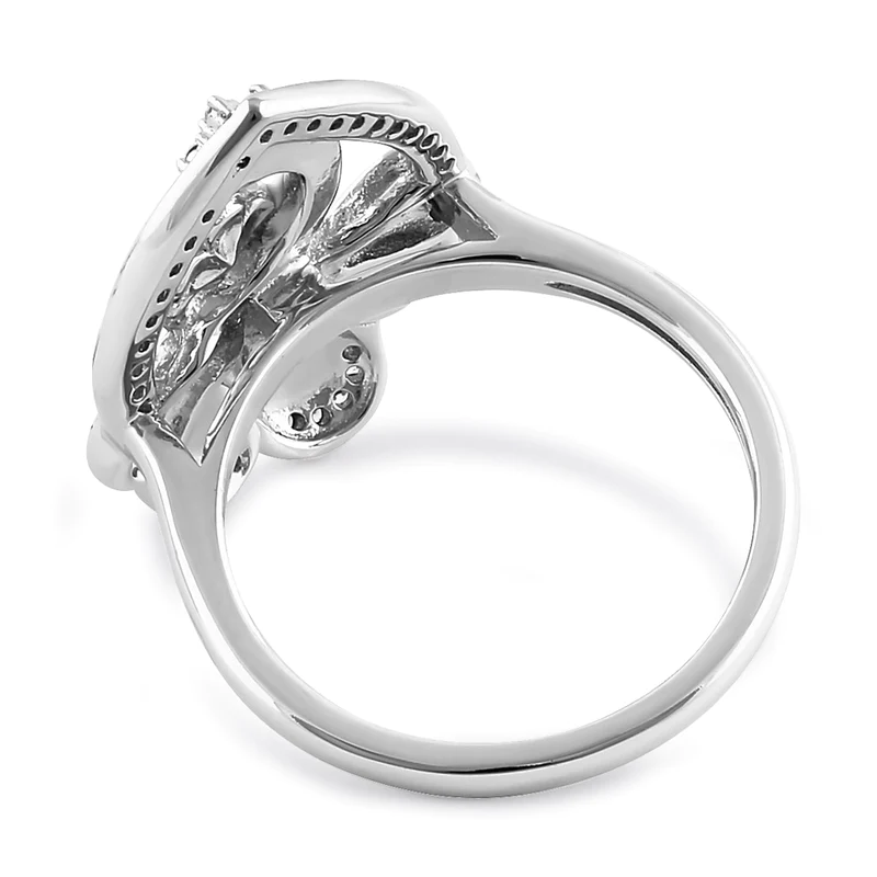 JB:SRZ6368 Sterling Silver Hand-Painted Multi-Co