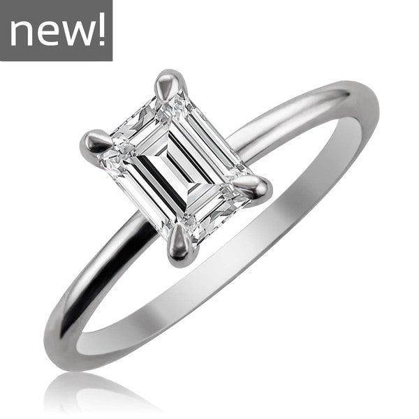JBRM1065 10kt White Gold Engagement Ring