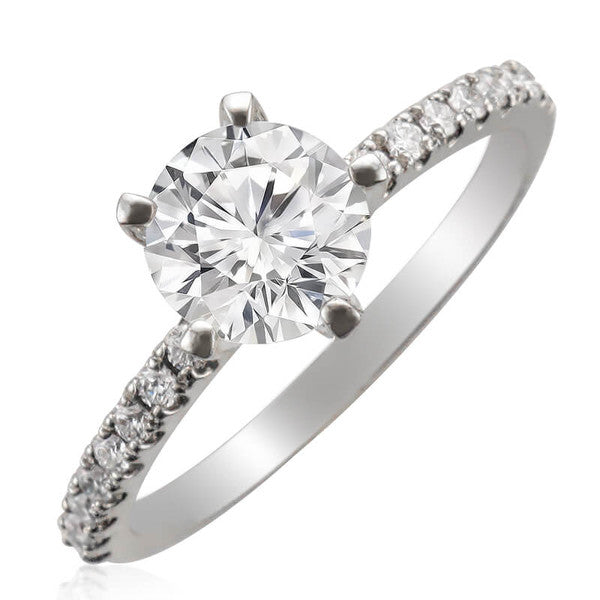 JB:RM1059 10kt Gold Engagement Ring