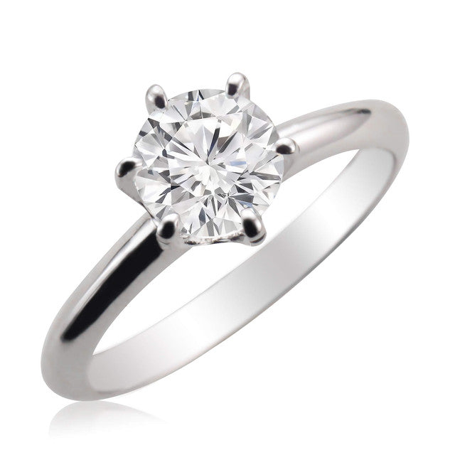 JBRM954 RM960 10KT White Gold Engagement Ring